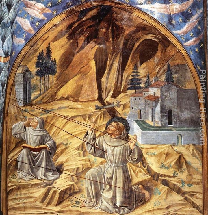 Benozzo di Lese di Sandro Gozzoli Scenes from the Life of St Francis (Scene 11, south wall)